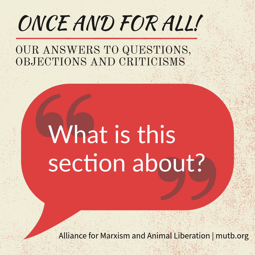 Once and for all! (FAQ)